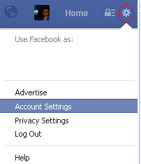 Account settings - Turn Facebook notifications Sound on