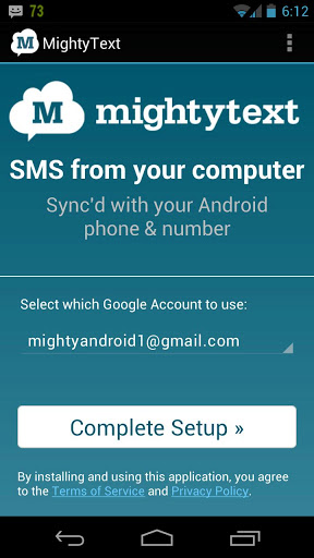 MightyText for android - android tips