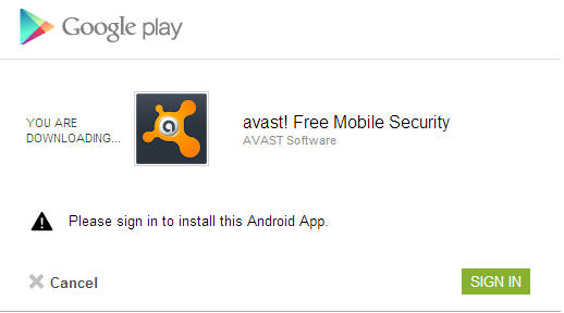 install apps remotely from Google Play website