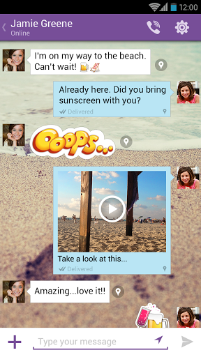 Viber - free calling apps for android/iPhone
