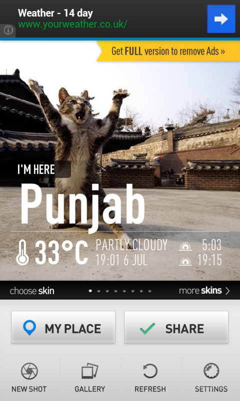 InstaWeather