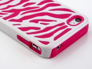 Zebra Combo Pink - iPhone 4s cases cheap