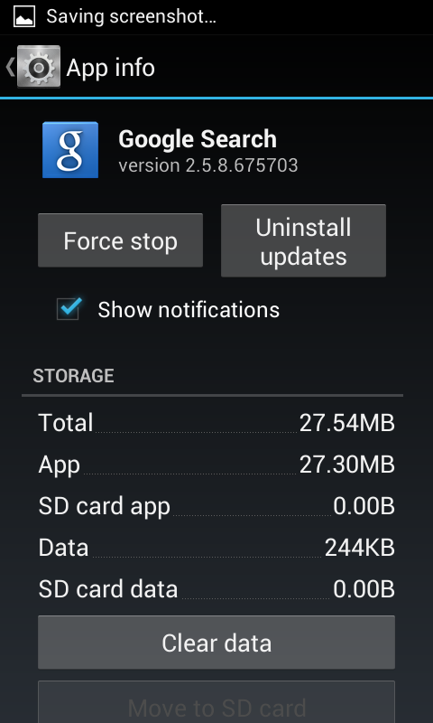 disable notifications for any application in Jelly Bean