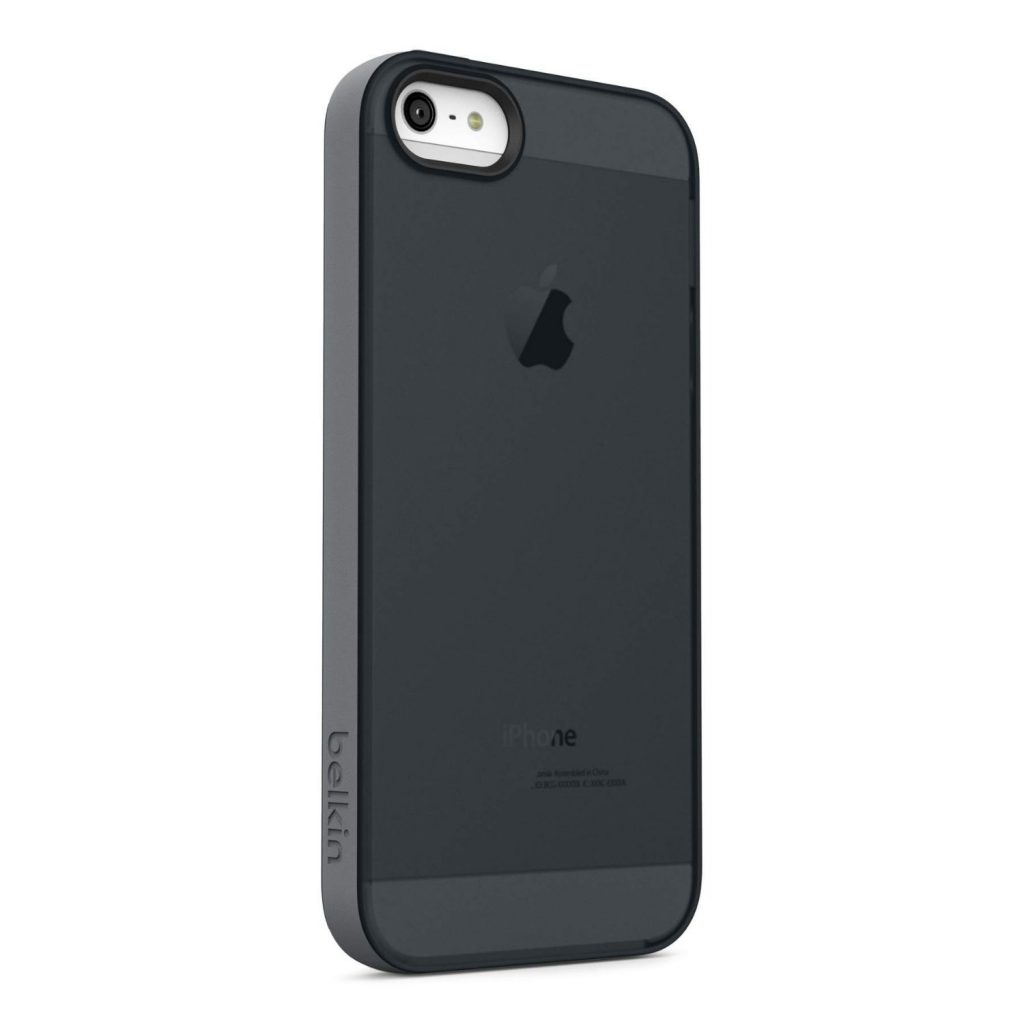 Black candy sheer case for iPhone 5s