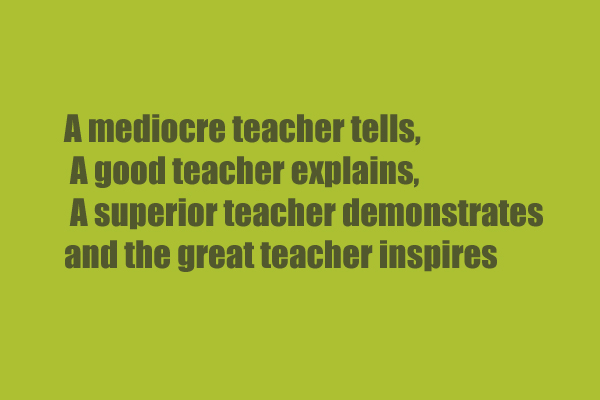 India’s Teachers Day – Sayings Of My Teachers Which I Still Remember