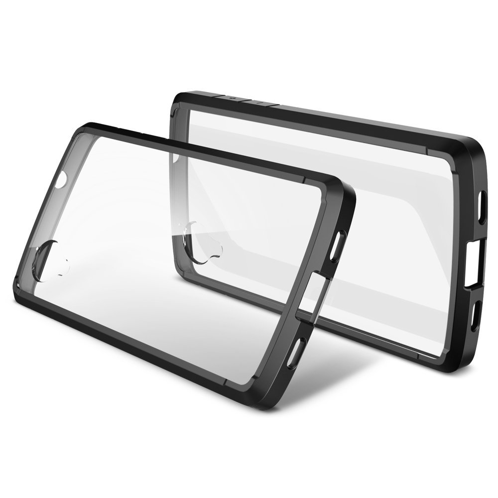 SPIGEN bumper case for Nexus 5 with clear back