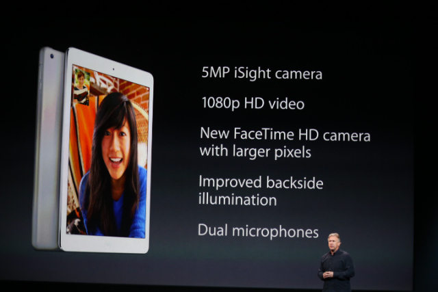 iPad Air camera specifications