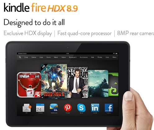 Kindle Fire HDX 8.9