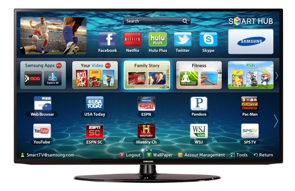 Samsung HZ smart LED HD TV - tech products to buy on this Black friday and cyber monday