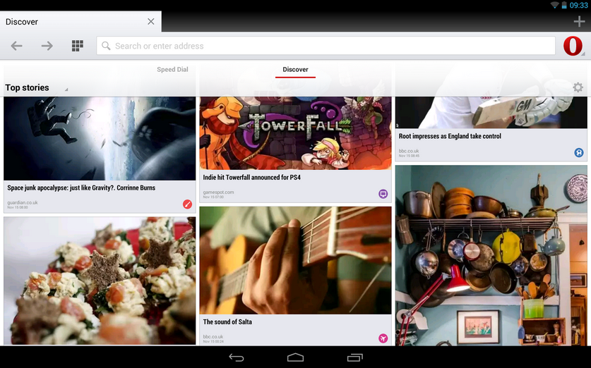 Opera for nexus 5