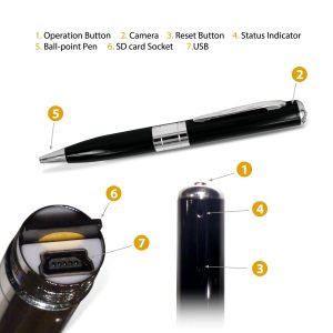 spy pen camera - weird gadgets to gift on this Christmas
