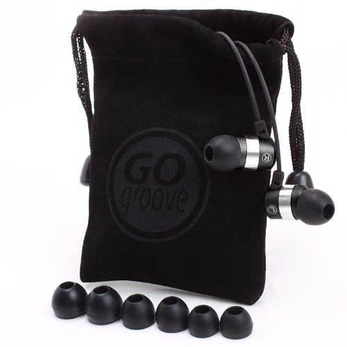 GoGroove Ergonomic earphones with Mic