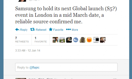 Samsung Galaxy S5 To Be Released In March (Italian Journalist Confirmed)
