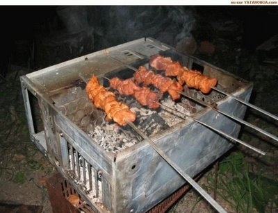 use CPU as BBQ kit