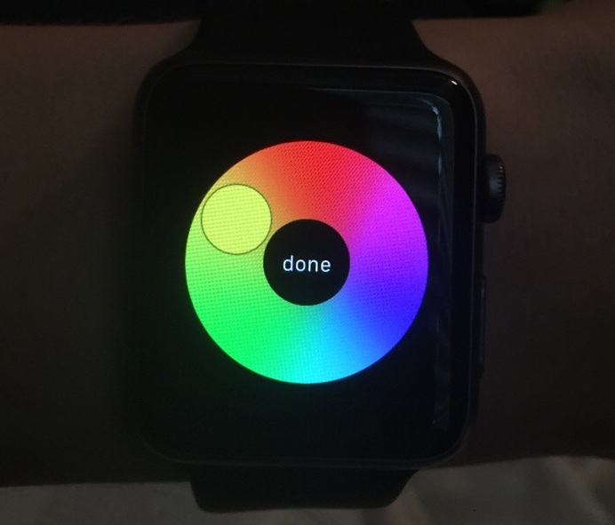 How to customize the Digital Touch color palette on the Apple Watch